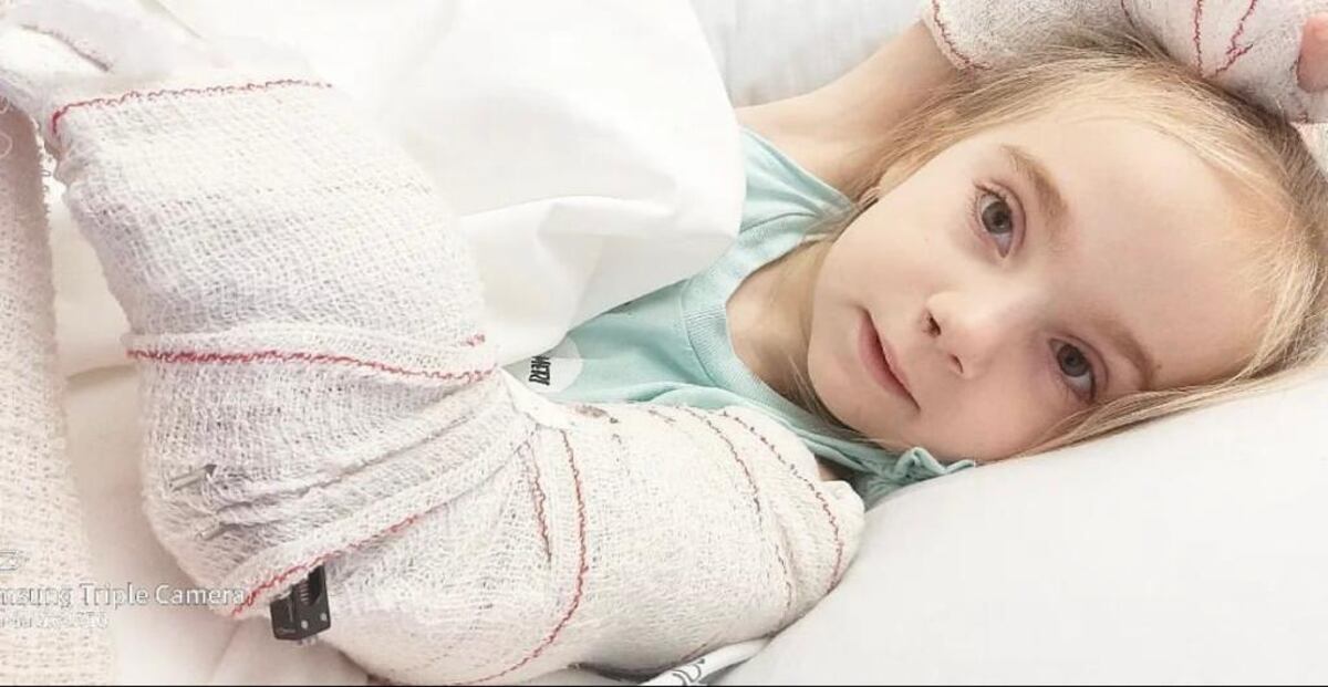 Cómo evoluciona Juanita: la pequeña mendocina ya fue operada y ahora necesita ayuda para la rehabilitación