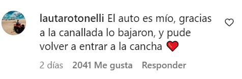 Lautaro contó el final feliz