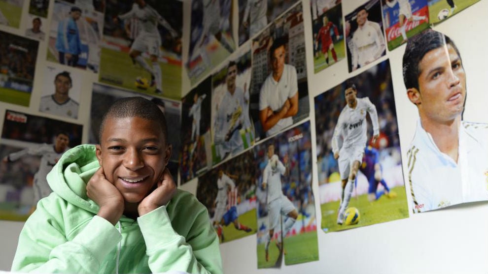 Mbappé, su fanatismo por Cristiano Ronaldo y Real Madrid