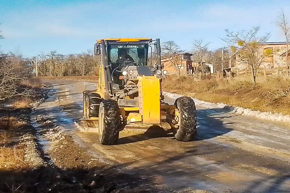 Vialidad intensifica los trabajos de mantenimiento de las rutas de Tierra del Fuego