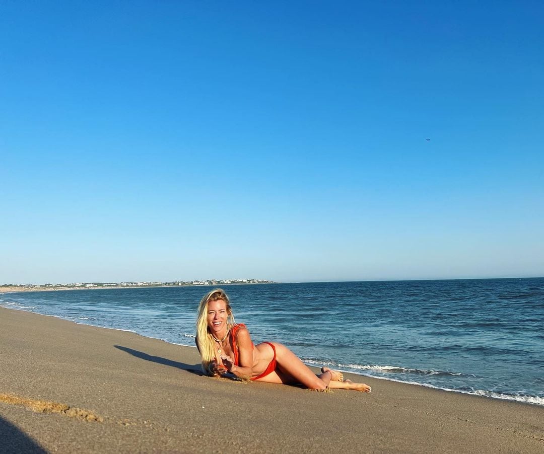 Nicole Neumann desde Punta del Este.