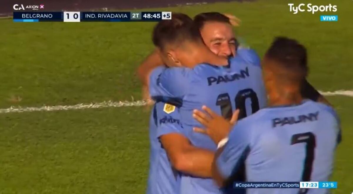 Videos: Los goles de Belgrano con los que le ganó a Independiente Rivadavia por Copa Argentina