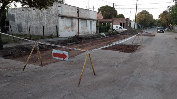 Terminaron las elecciones pero en Pujato continúan las obras (Facebook Daniel Quacquarini)