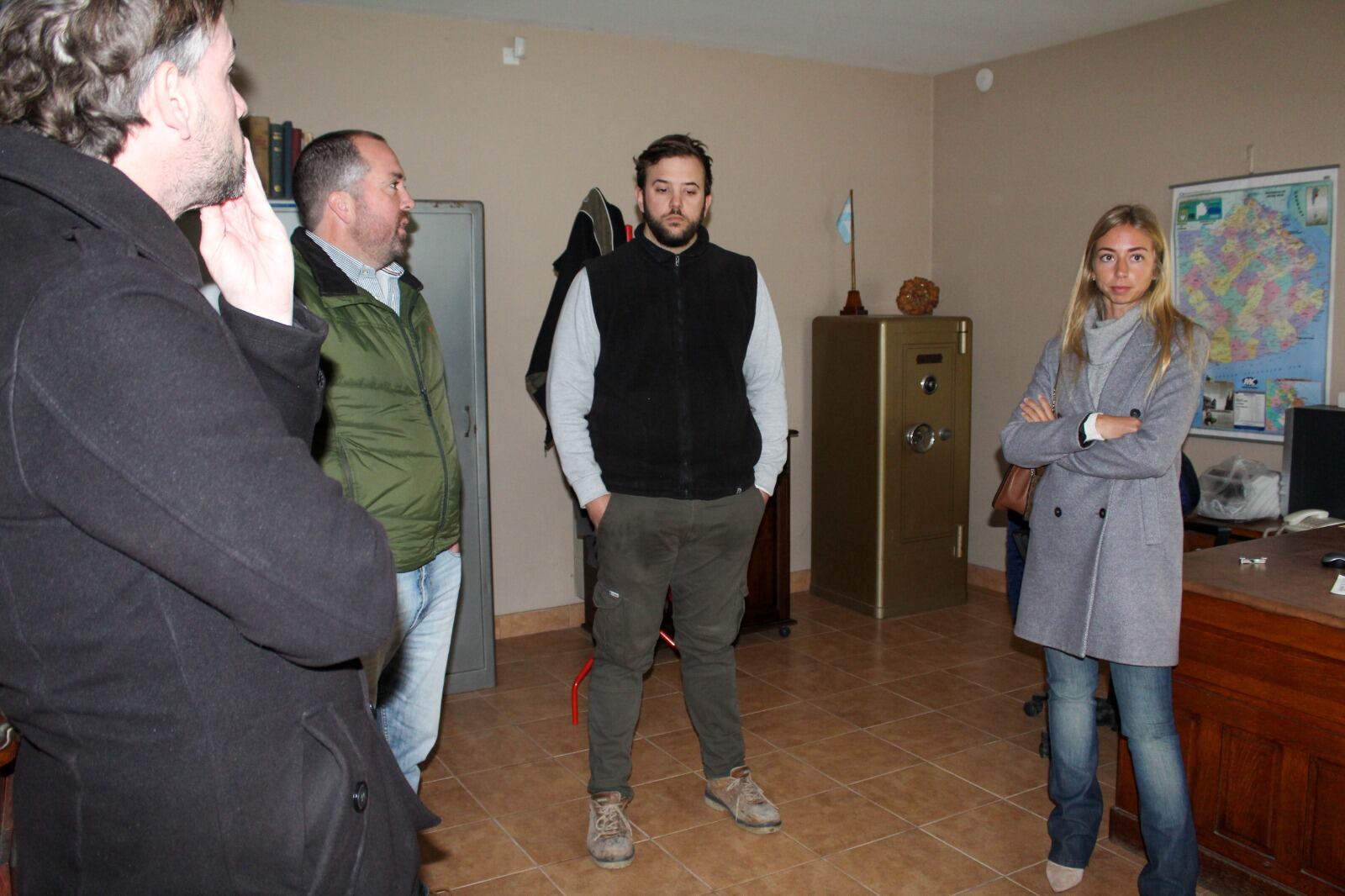 Mariano Hernández recorrió el Parque Industrial de Tres Arroyos