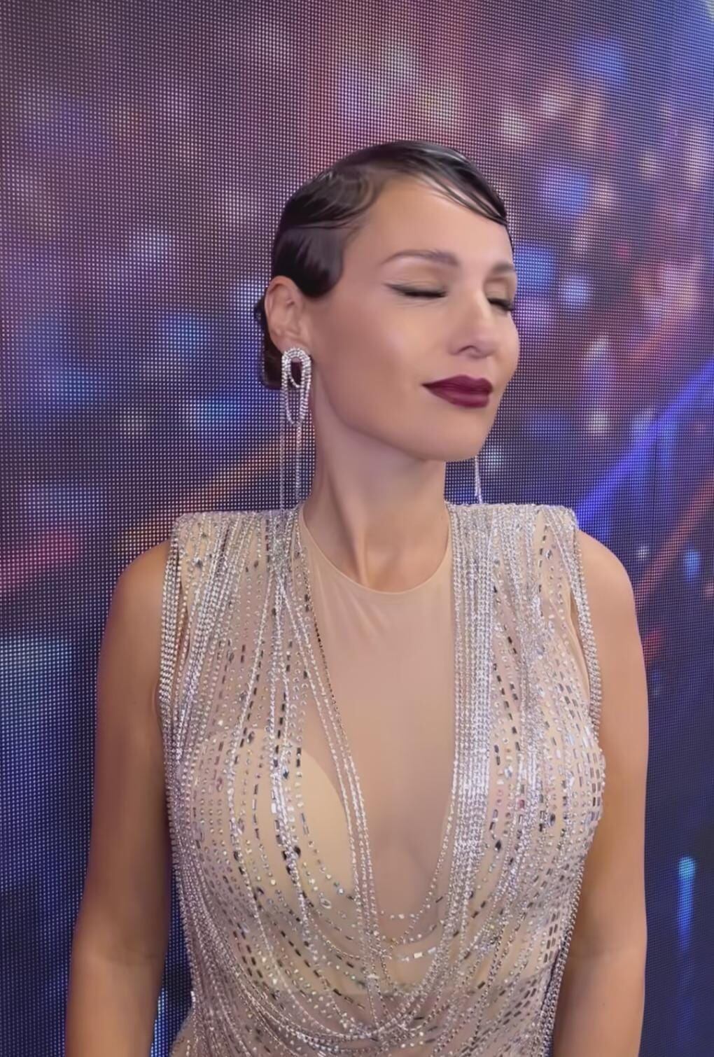 Con un look inspirado en una película, Pampita conquistó corazones en la pista del bailando