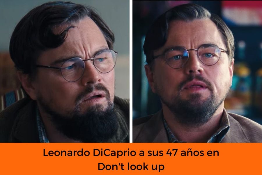 El antes y después de Leonardo DiCaprio.