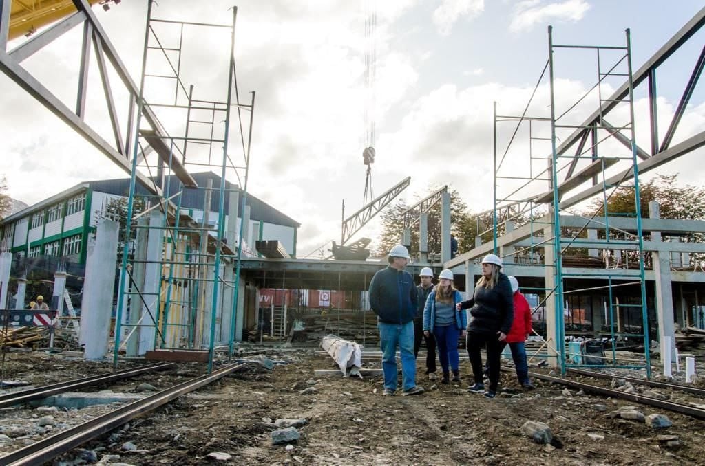 A buen ritmo avanza la obra de la Residencia de adultos mayores en Ushuaia