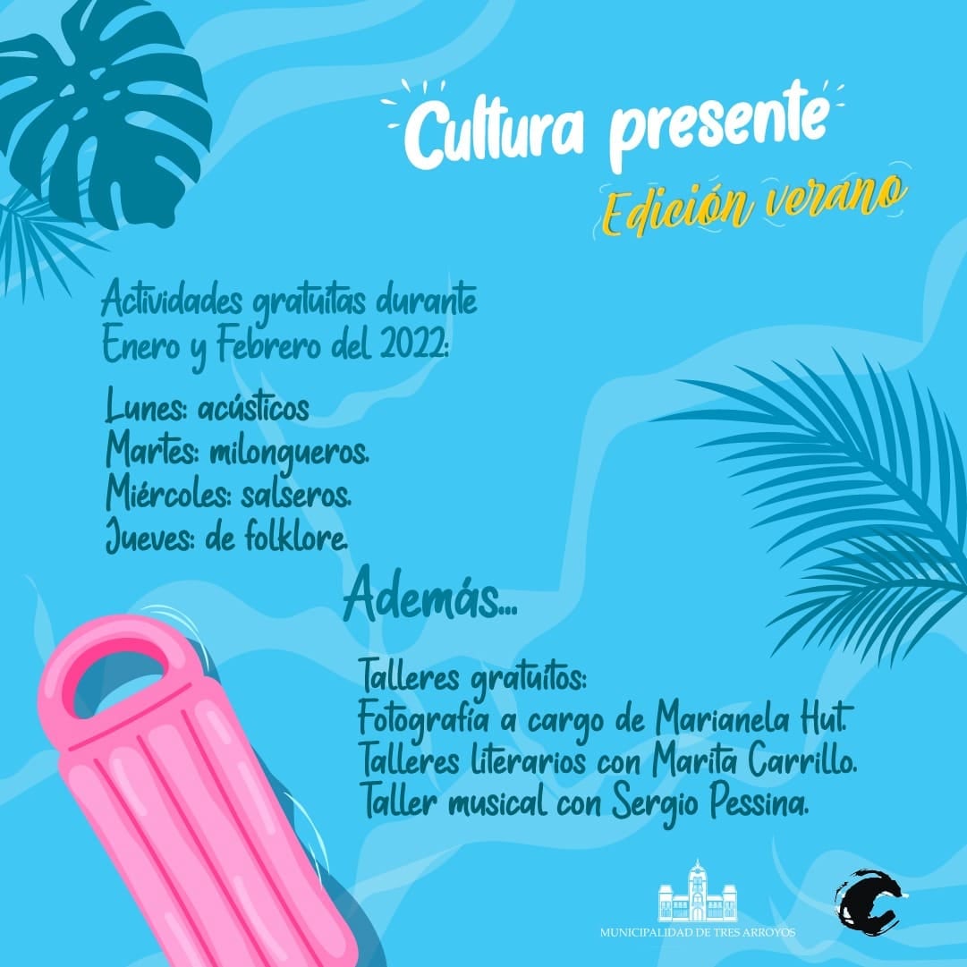 Talleres de verano en el CCE y debut del Elenco de Teatro Municipal