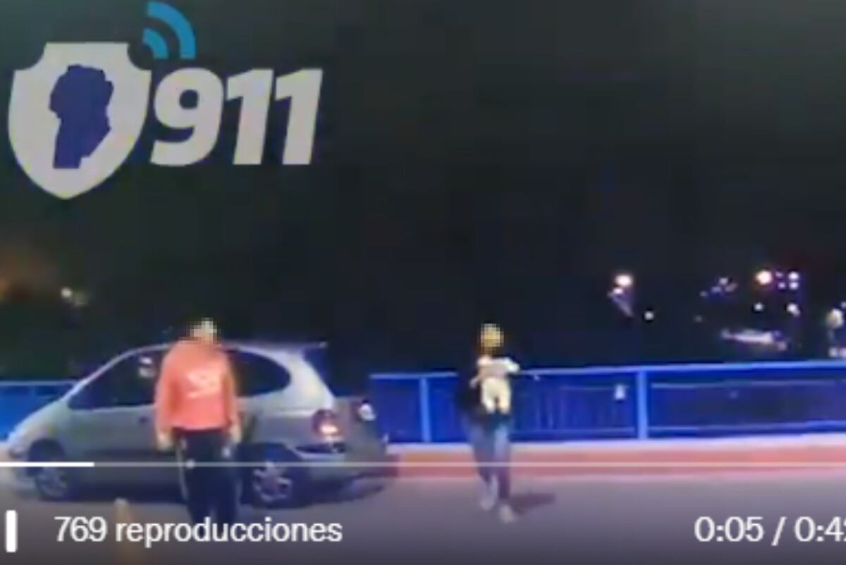 Policías reanimaron un bebé en puente Zípoli y es el segundo niño que salvan en un mes