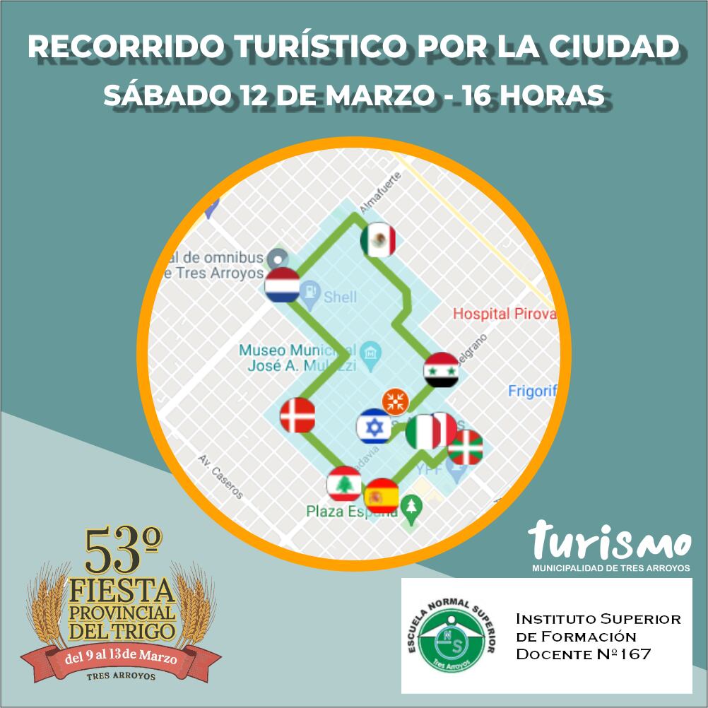 Paseo Turístico por Tres Arroyos