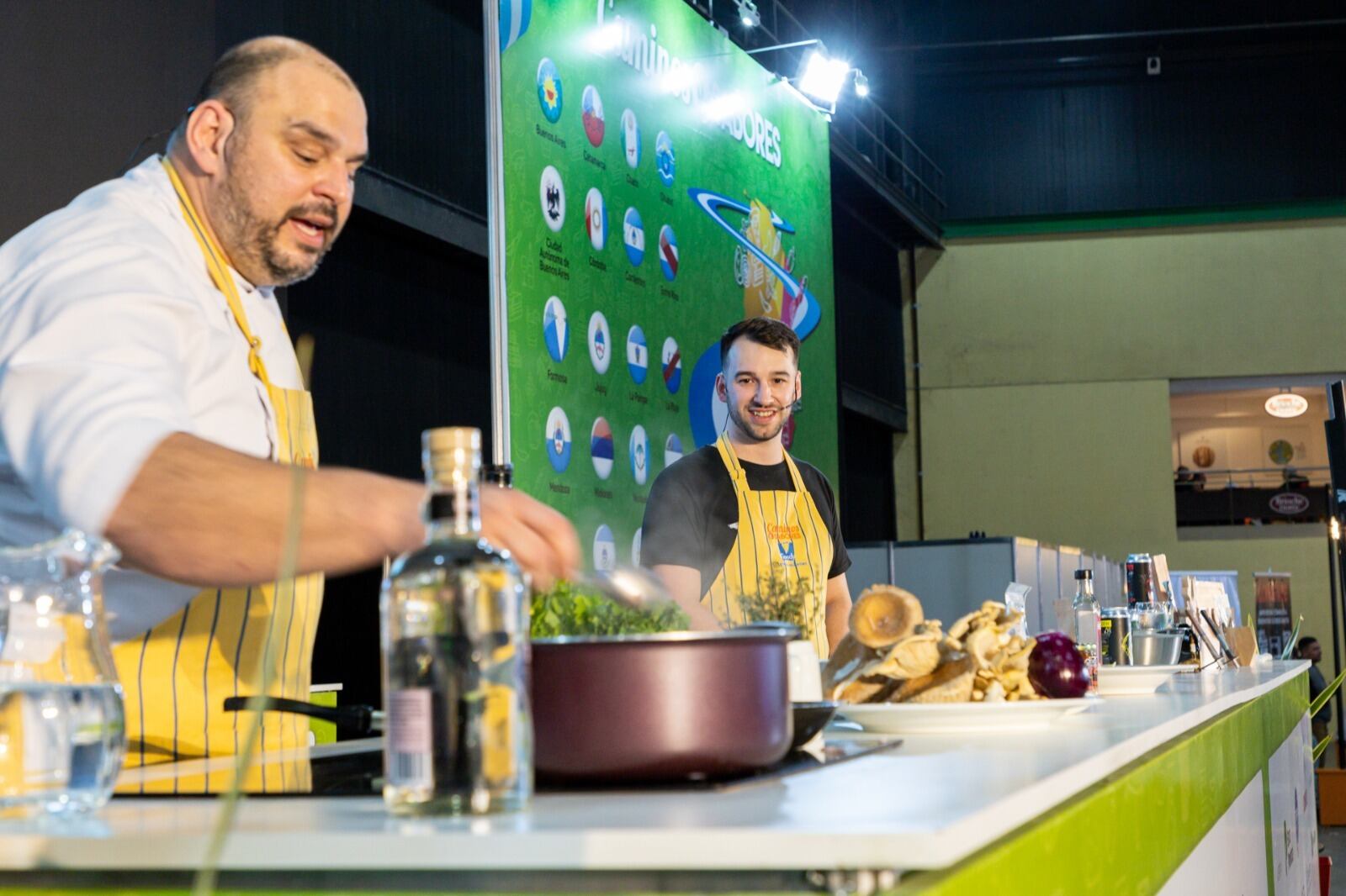 El stand de Tierra del Fuego fue uno de los más concurridos en la Feria “Caminos y Sabores”