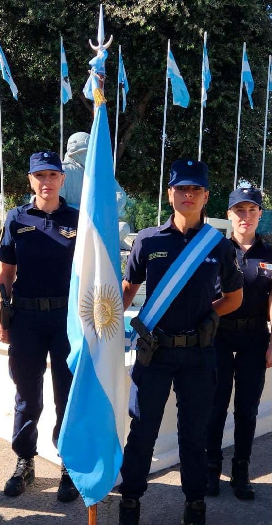 Marilyn Martínez, Policía de Córdoba en Santa María.