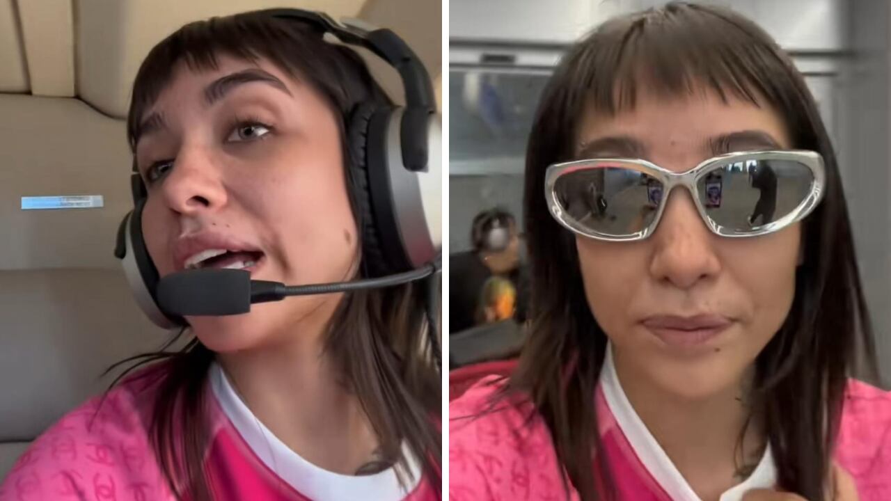 La odisea de María Becerra para llegar al Coachella. / Instagram