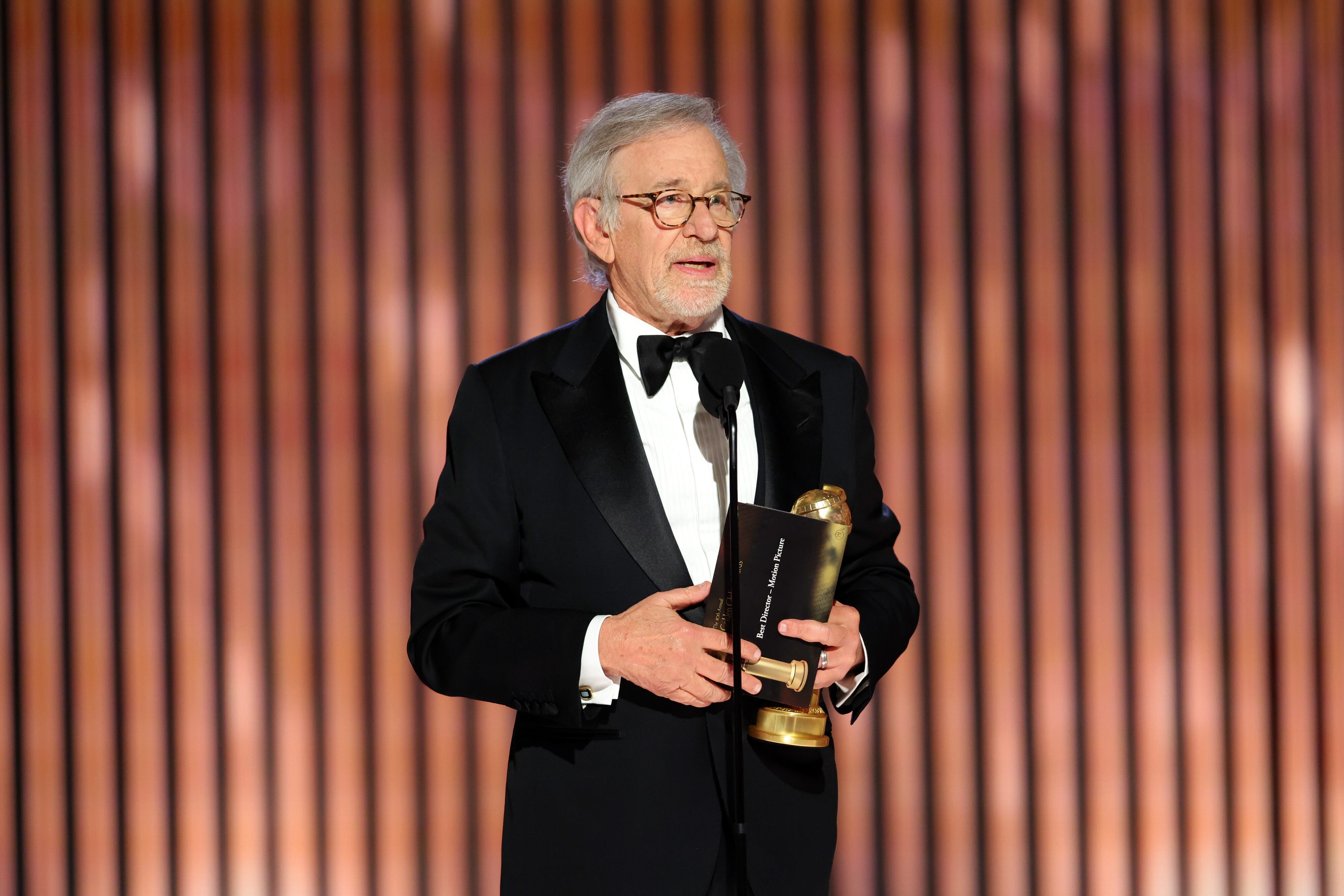 Steven Spielberg ganó el premio al mejor director en los Globos de Oro