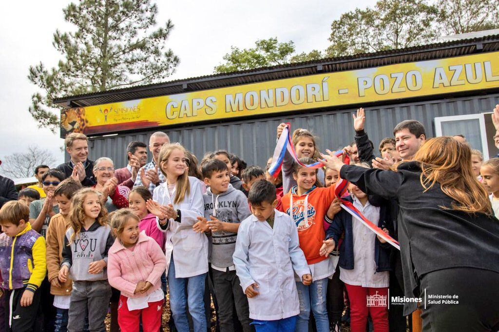 Inauguran nuevo CAPS en Paraje Mondorí.