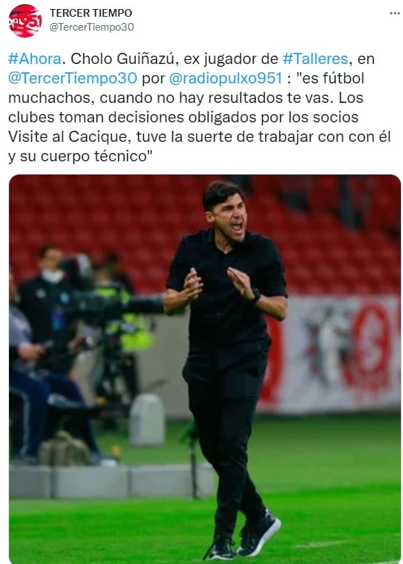 El Cholo también habló de Alexander Medina, y lo poco que duró el proyecto en el Inter.