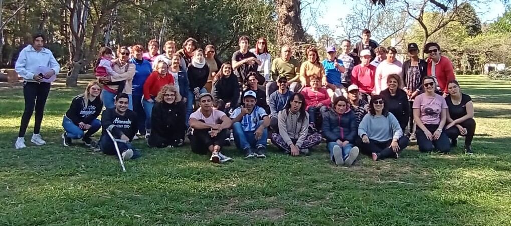 Casa Taller festejó la primavera en el Parque Cabañas de Tres Arroyos