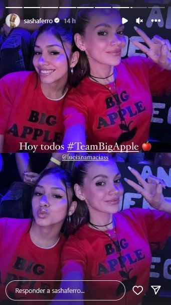 La novia de Big Apple apareció en la tribuna de Gran Hermano 2024 y se robó todas las miradas