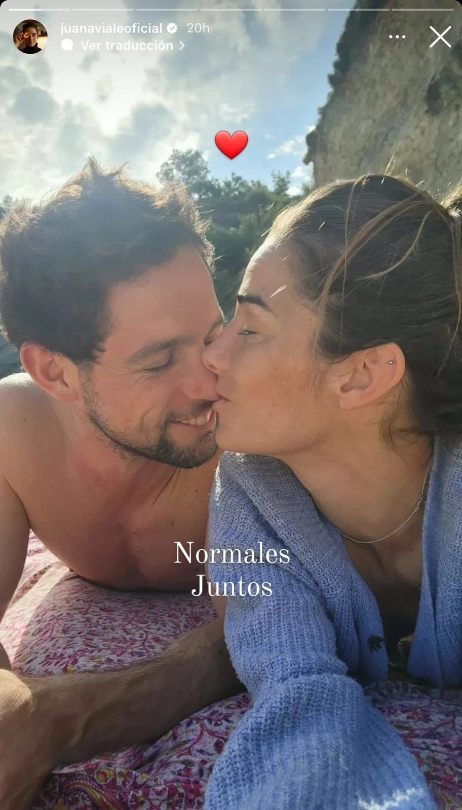 Juana Viale presentó a su nuevo novio