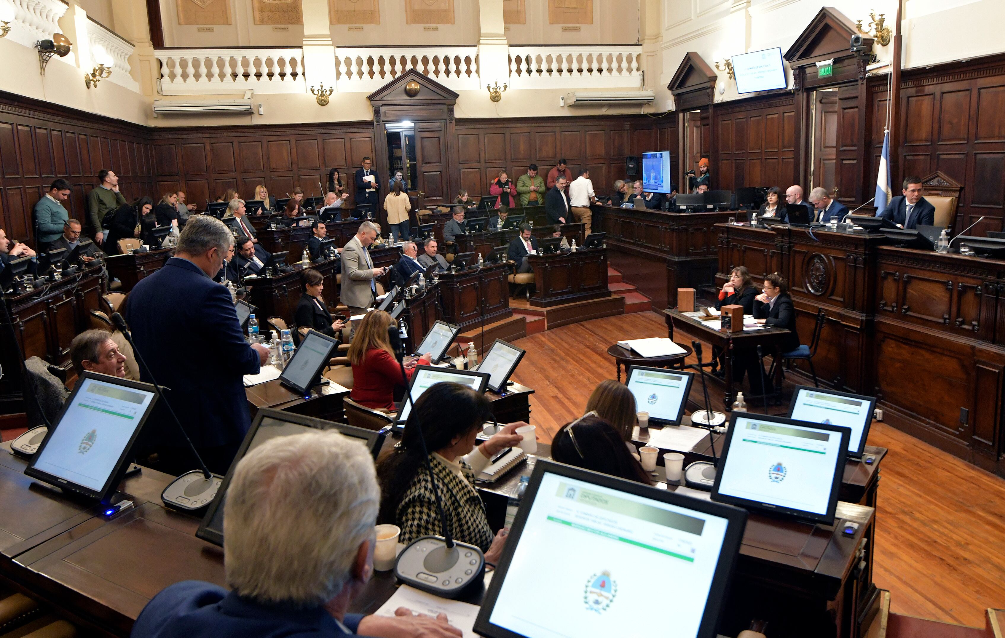 En la Cámara de Diputados se avanzó en la prórroga, por 5 años, de 6 impuestos que vencen a fin de año. Foto: Orlando Pelichotti/Los Andes.