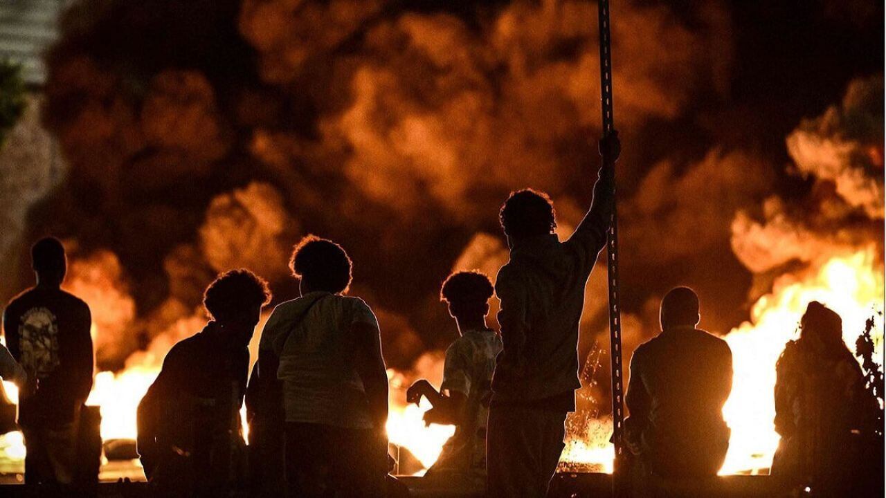 Disturbios en Francia. Foto: PHILIPPE LOPEZ (AFP).