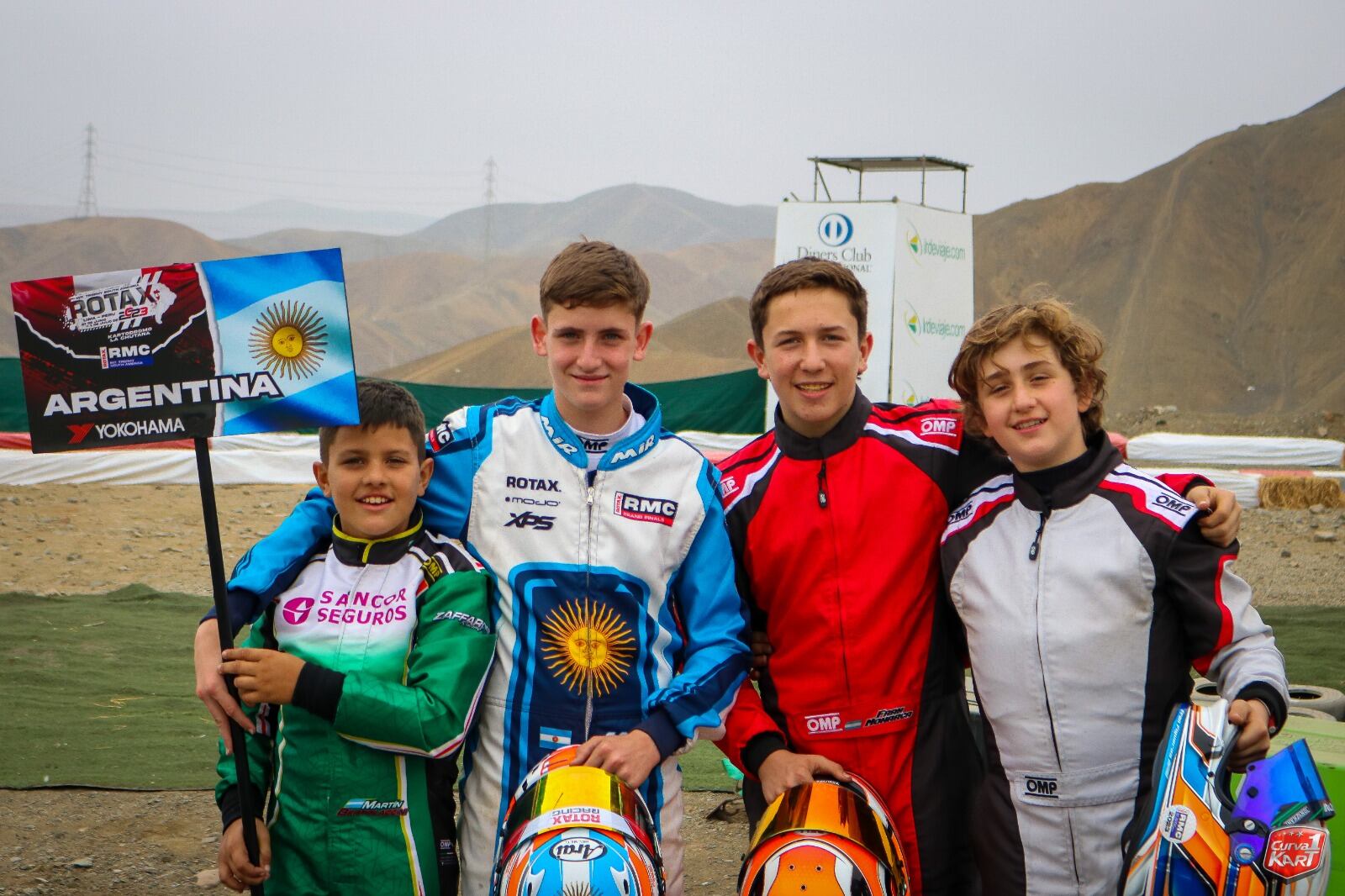 Fausto Arnaudo Argentina piloto karting Rotax Perú