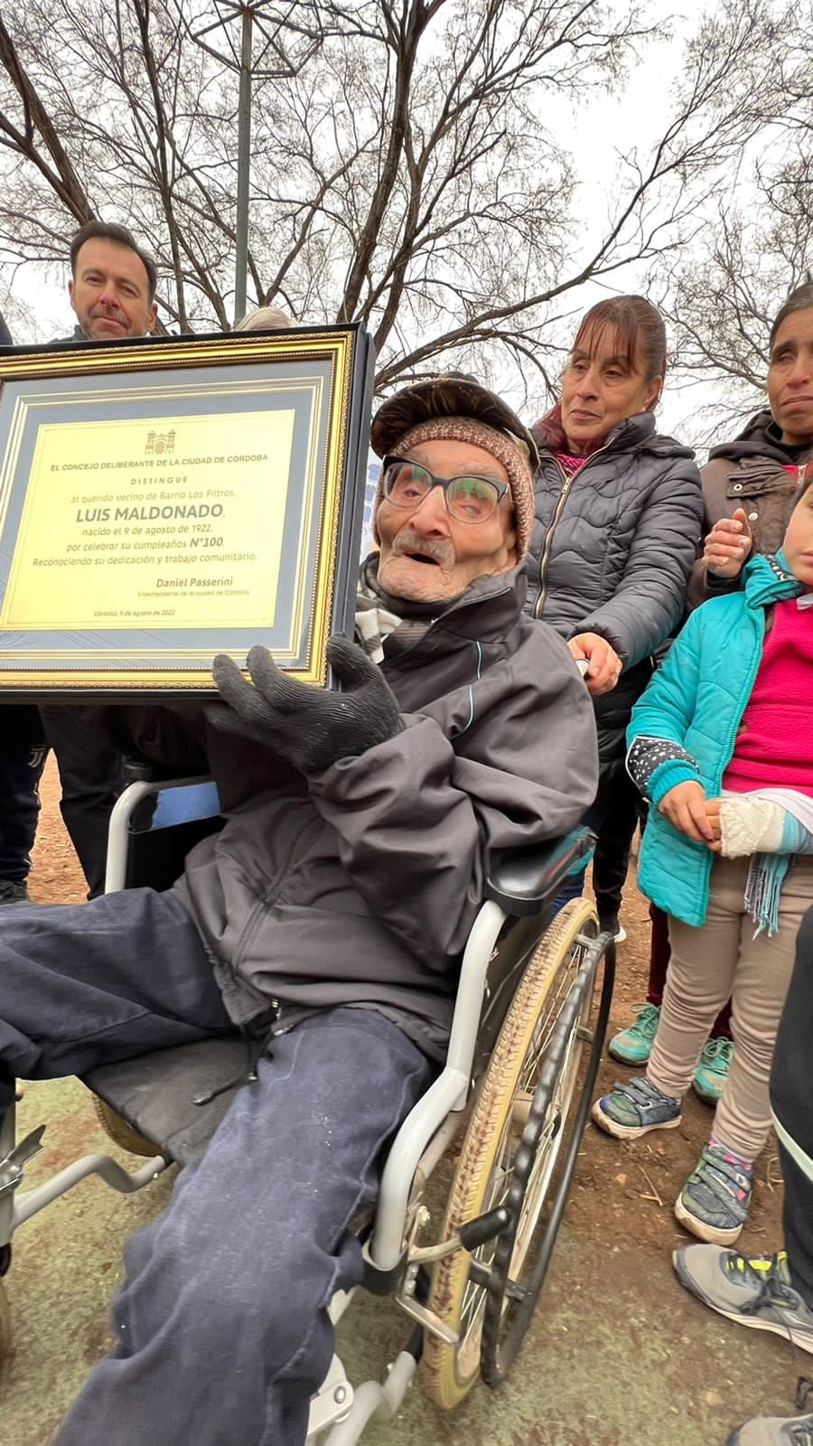 Fue reconocido por el Concejo Deliberante de Córdoba.