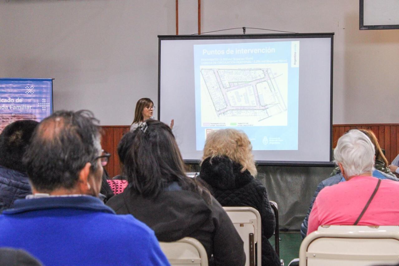 Comienza obra de integración socio-urbana que beneficiará a más de 150 familias en Barrio Colombo.