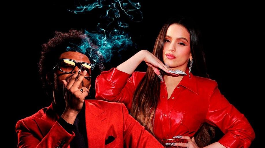 The Weeknd podría reeditar su colaboración con Rosalía. (Universal)