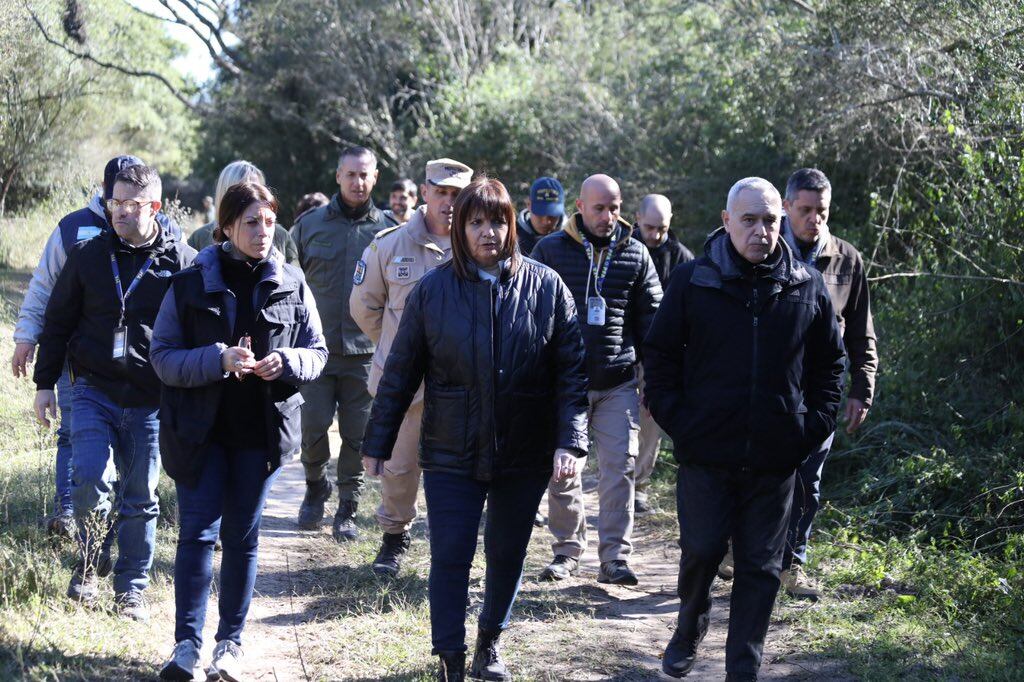 Caso Loan: Patricia Bullrich llegó a Corrientes e indicó que no descartan ninguna hipótesis