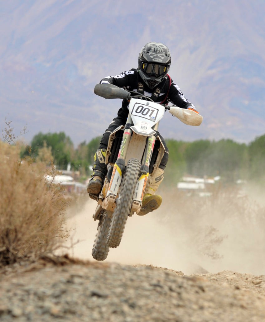 Lucas Godoy, campeón provincial de enduro en senior A.