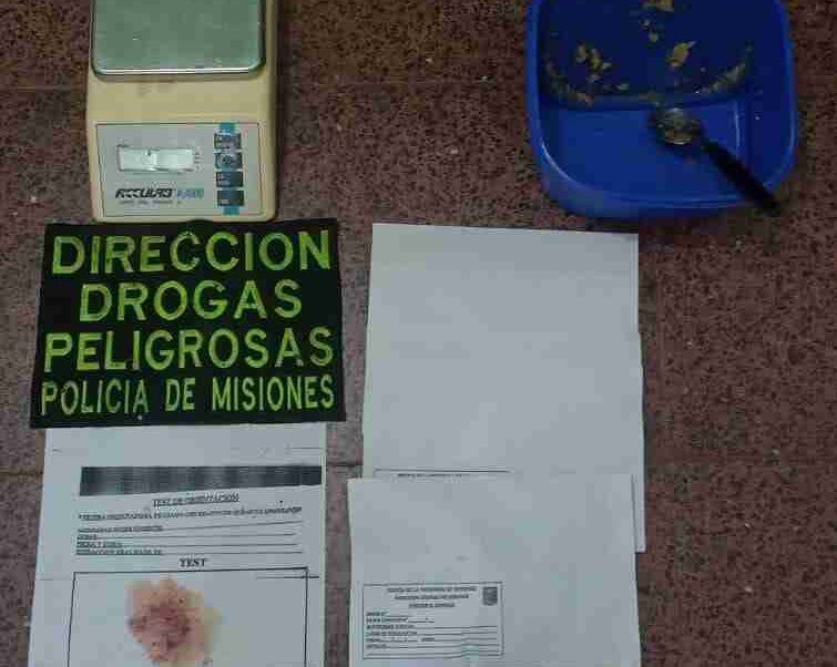 Intentó ingresar droga a un reo en Posadas.