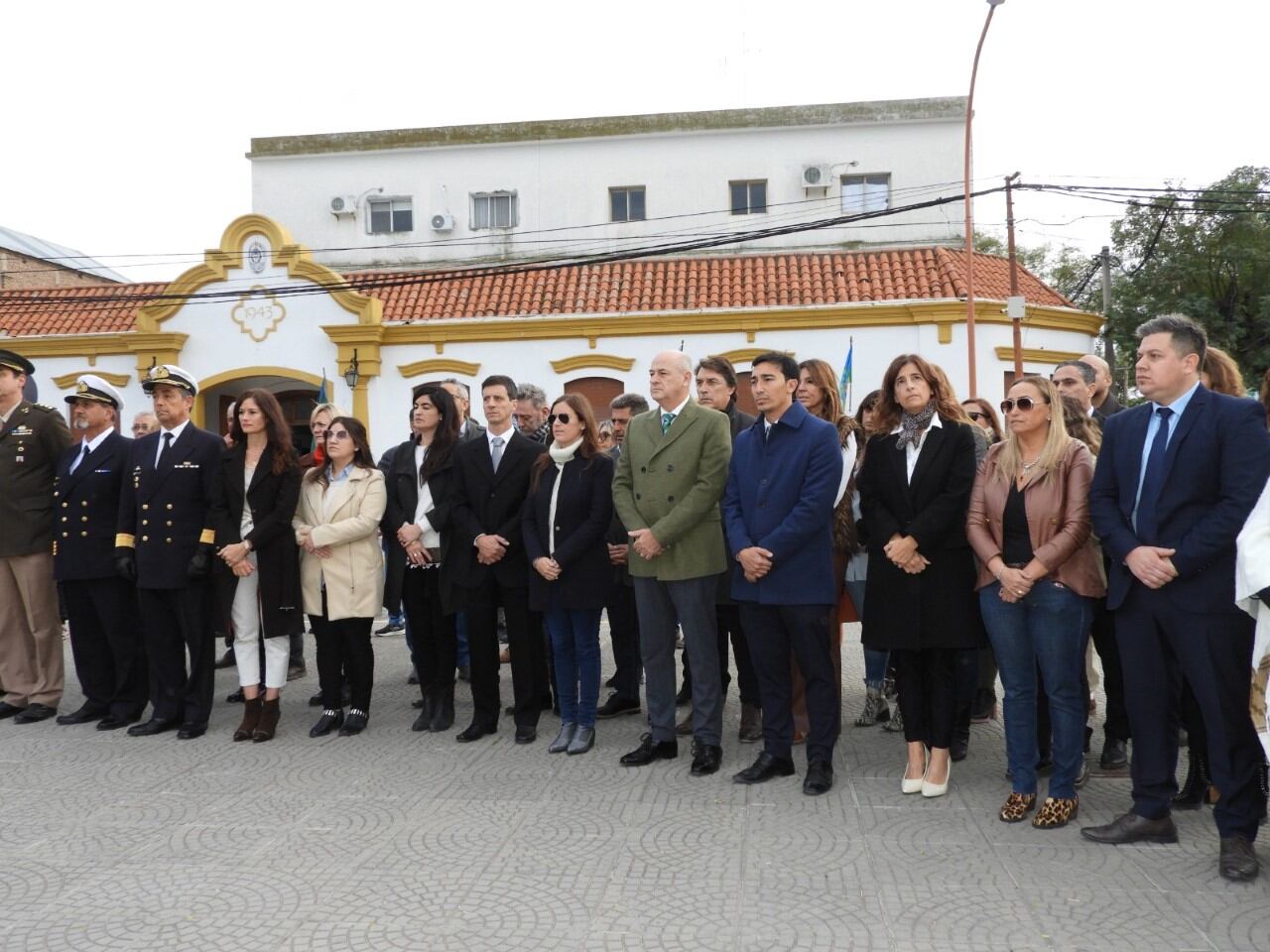 Actos por el 78° Aniversario de la Autonomía Municipal y creación del partido de Coronel de Marina Leonardo Rosales.