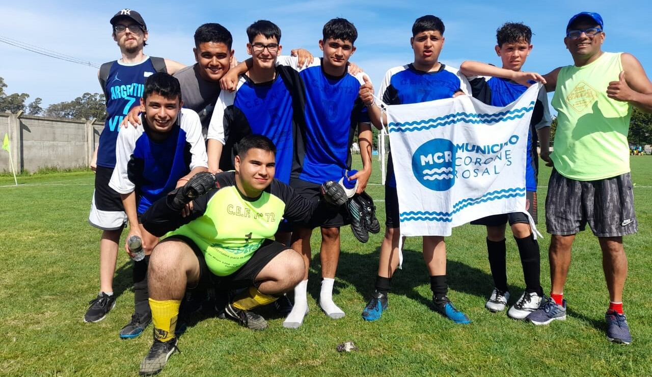 El Sub 16 Masculino de Fútbol PCD llegó a Semifinales de los Juegos Bonaerenses.