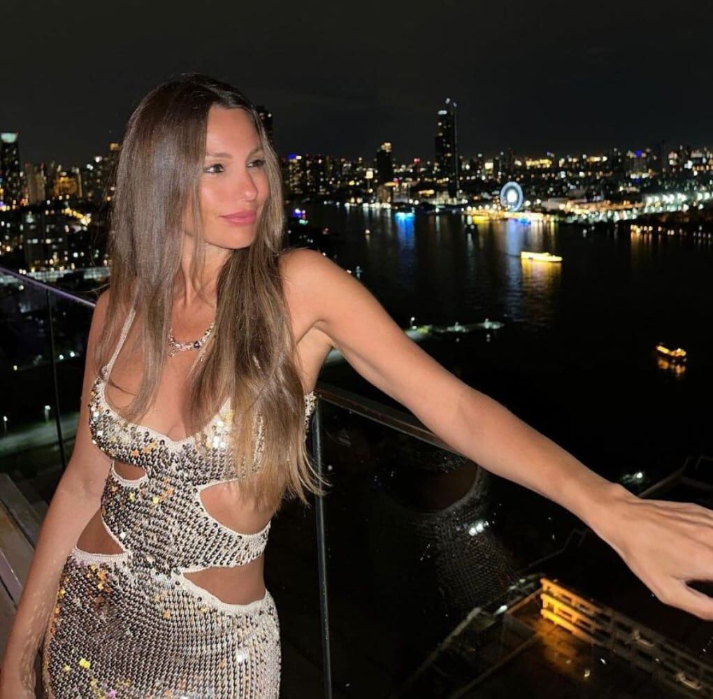 Nicole Neumann le copió un vestido a Pampita