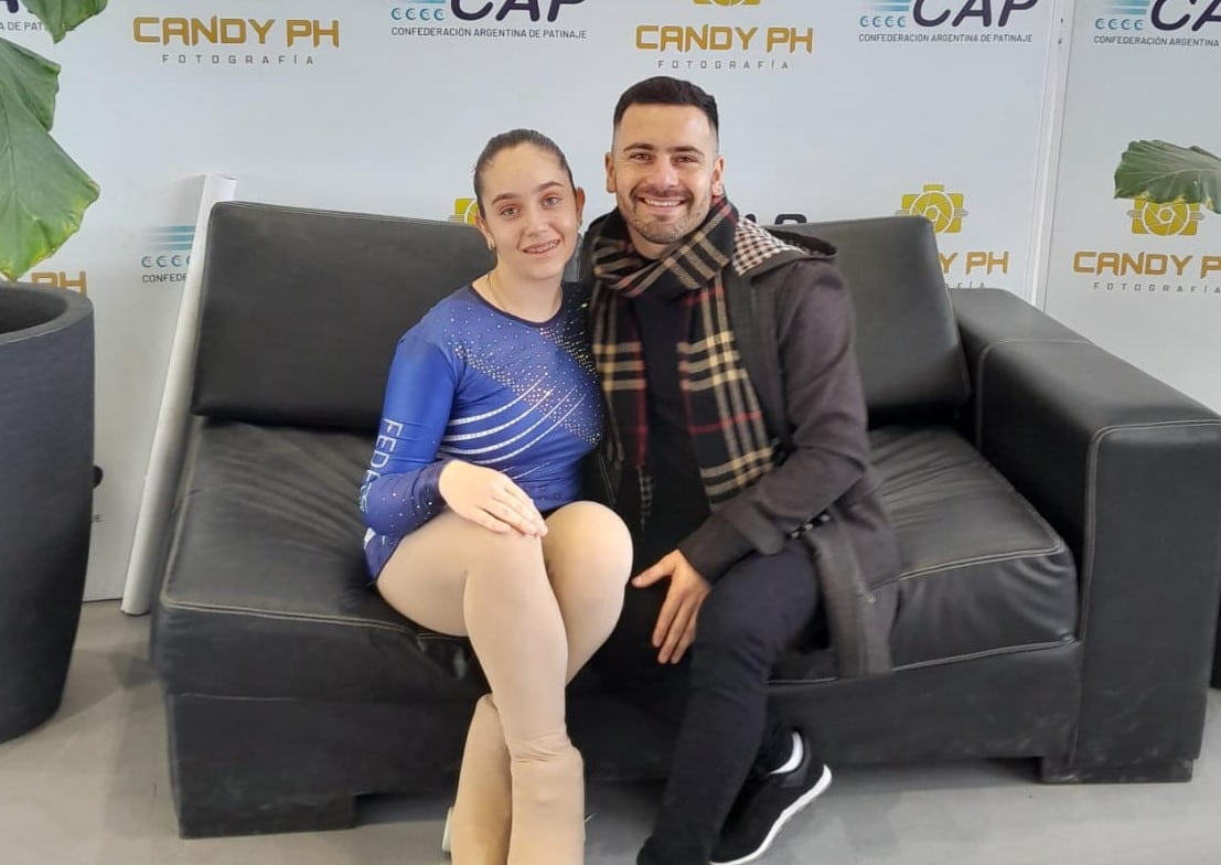 Patinadoras del Sportivo 24 de Septiembre Arroyito