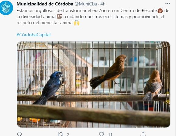 El ex Zoo, ahora centro de rescate.