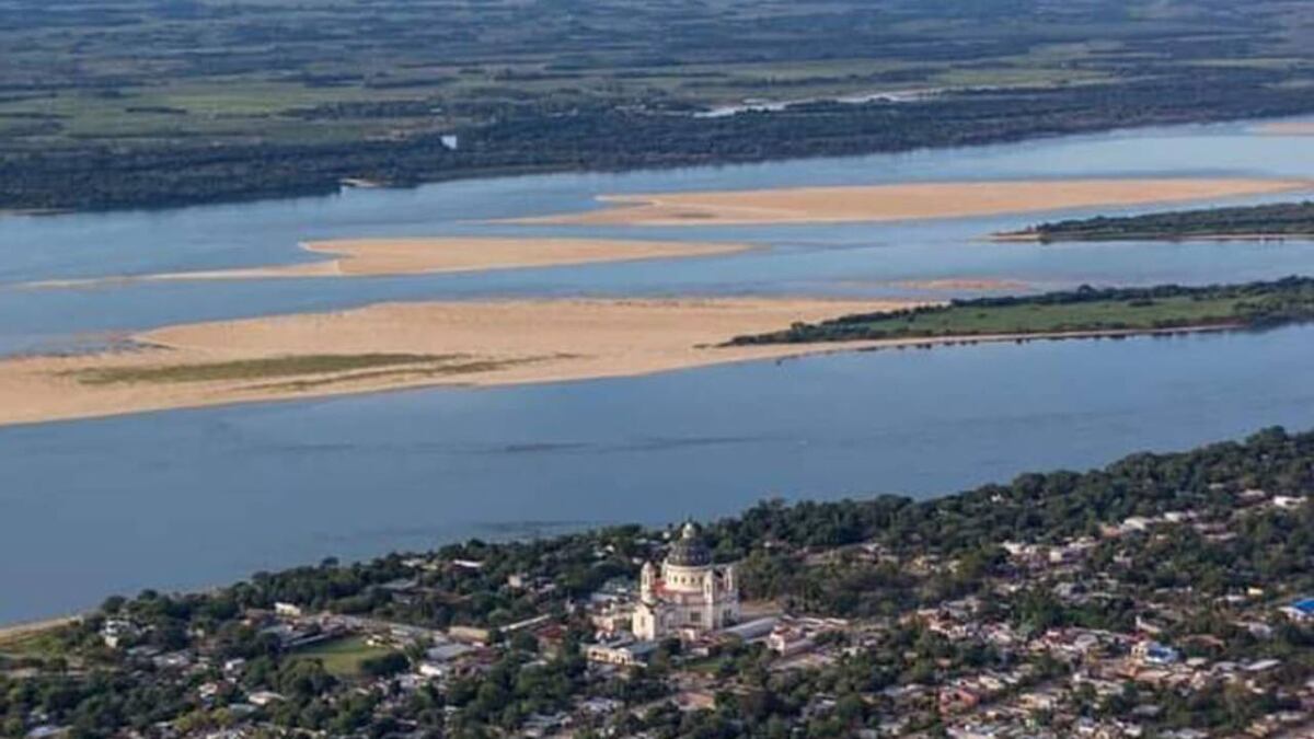 El río Paraná en Santa Fe está en el nivel más bajo de los últimos 52 años