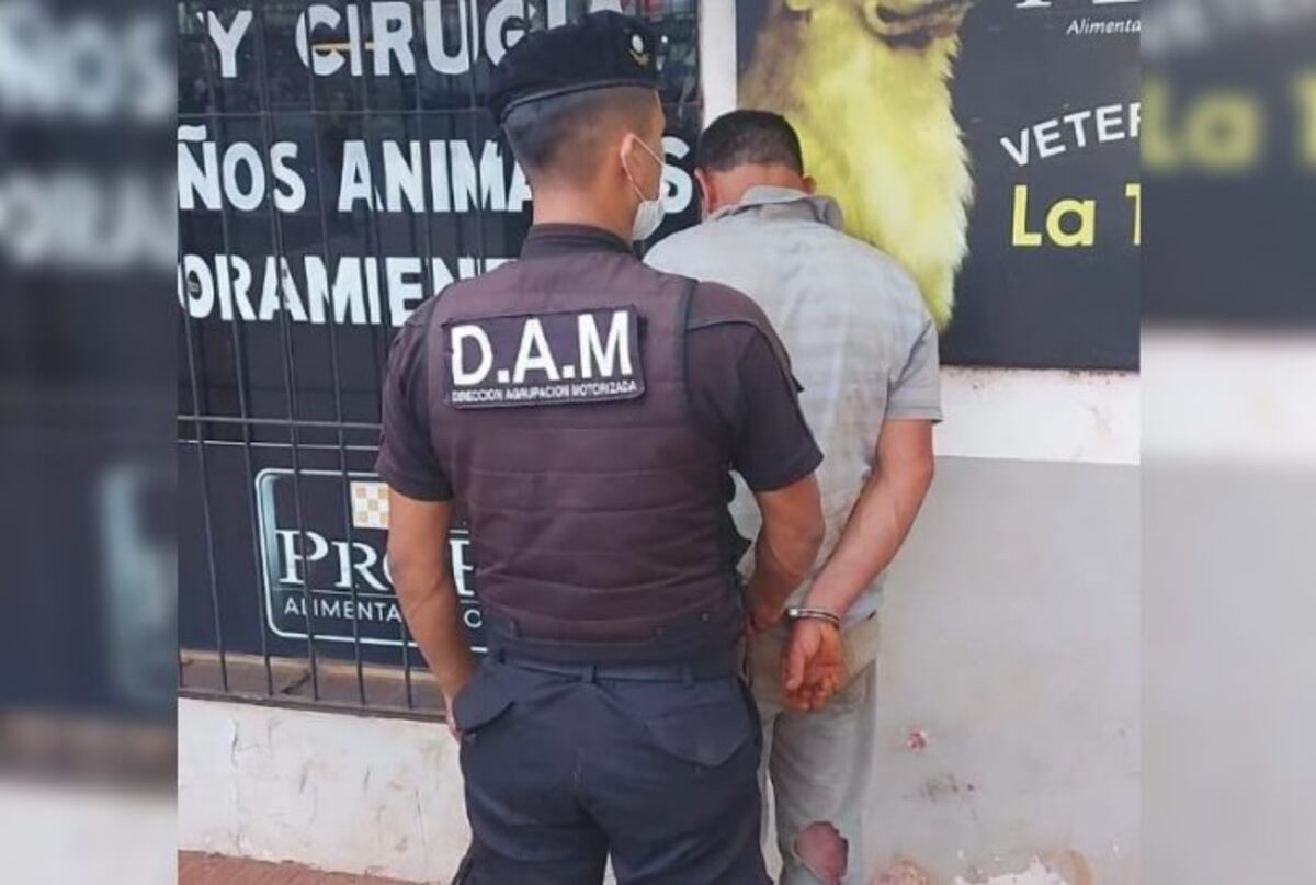Terminó detenido tras provocar un incendio en Posadas
