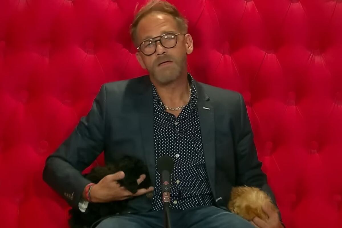 Antes de irse de Gran Hermano, el papá de Nacho le pegó a uno de los perritos y el video se hizo viral