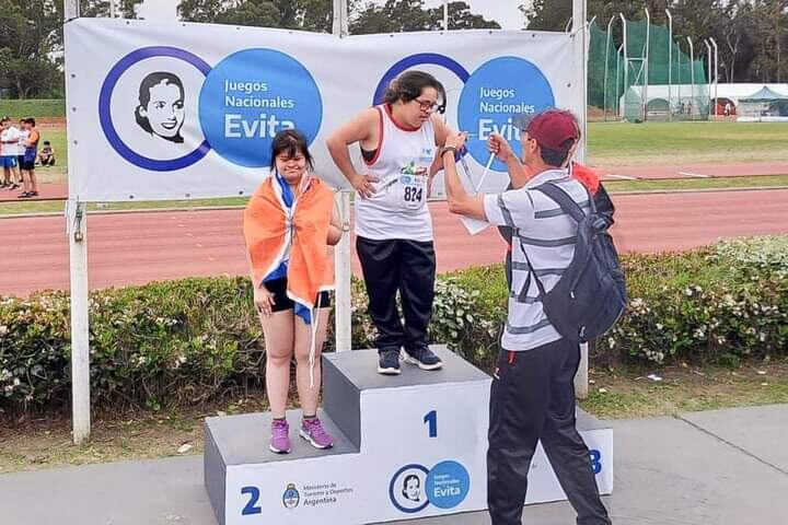 Catorce medallas para la delegación fueguina en los Juegos Nacionales Evita