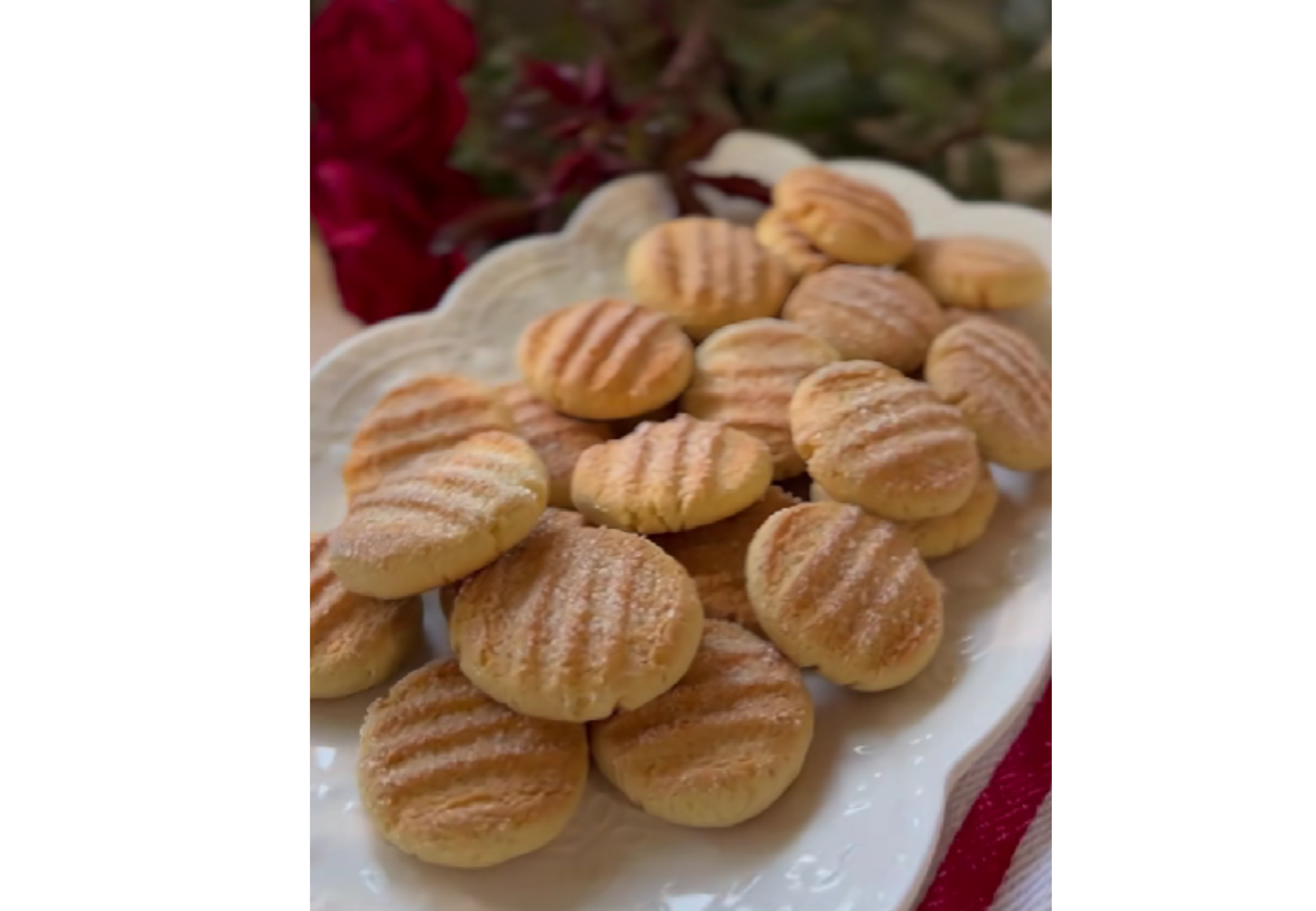 Así quedan las galletitas de limón.