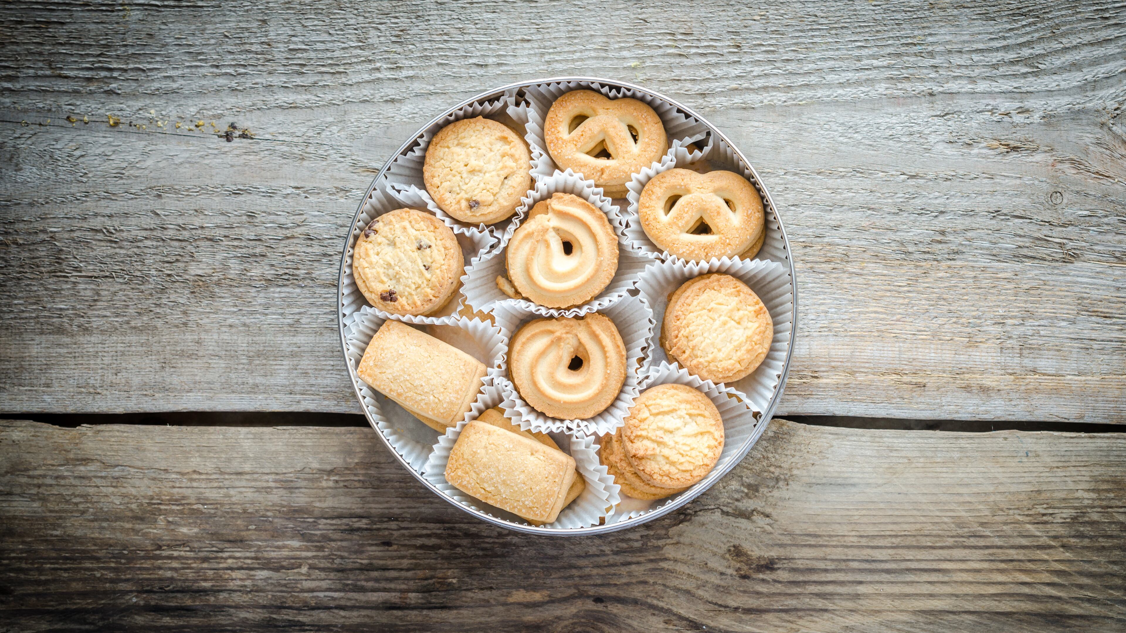 Lo que esperaban ver al abrir la lata de galletitas.