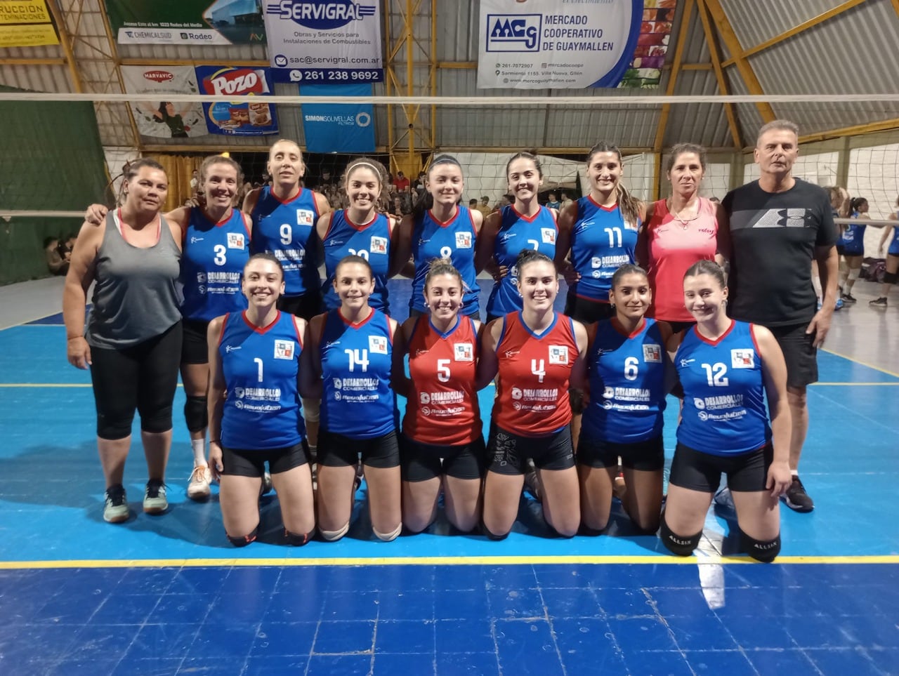 Círculo Policial campeón en A1 femenino.