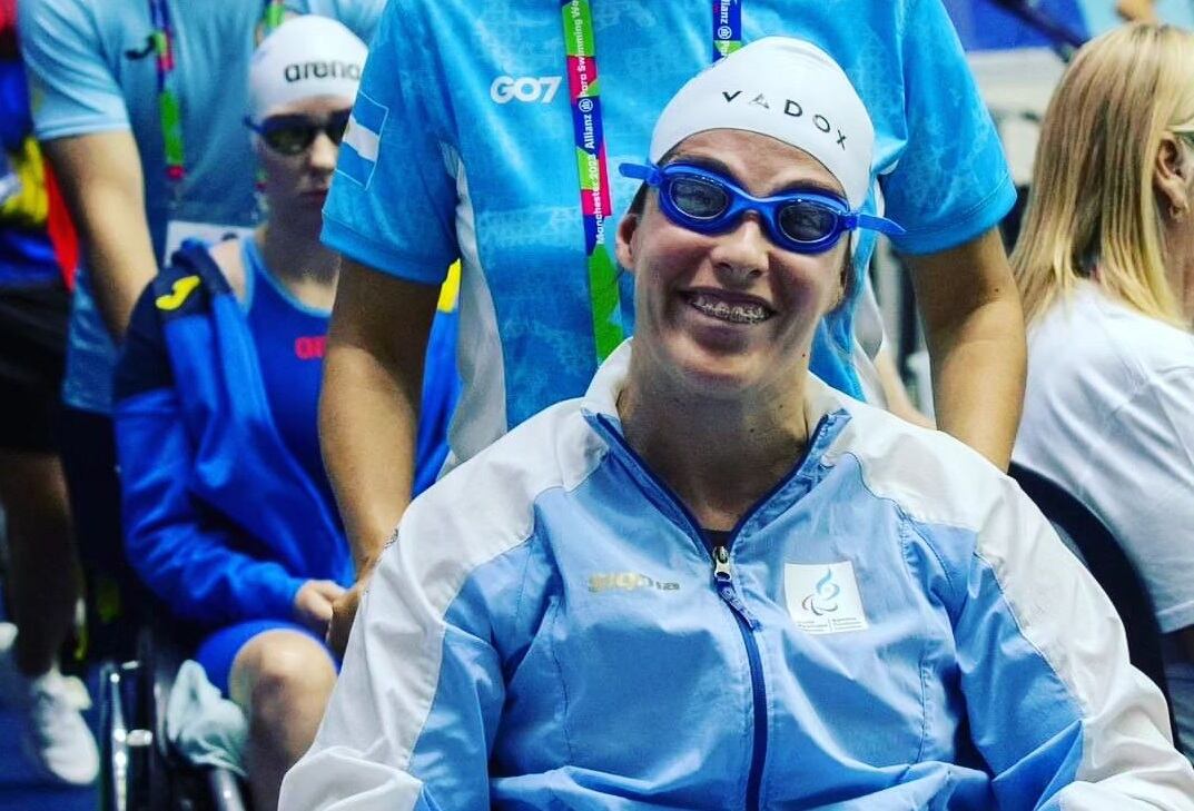 Elizabeth Noriega natación adaptada Arroyito