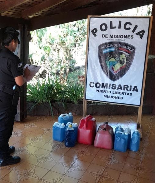 Puerto Libertad: secuestran combustible transportado de manera irregular.