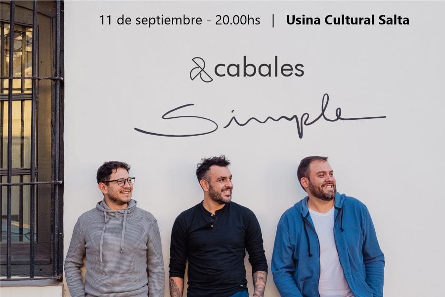 La cita es el 11 de septiembre en la sala Macacha Güemes de la Usina Cultural, con entradas limitadas.