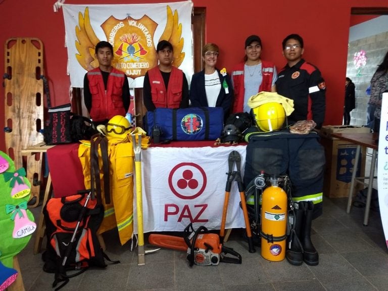 Bomberos Voluntarios de Alto Comedero, invitados a la muestra de CIARD.