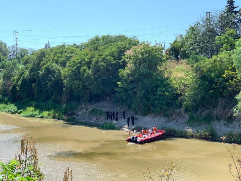 Se completaron los restos del cadáver hallado en el Arroyo Saladillo.