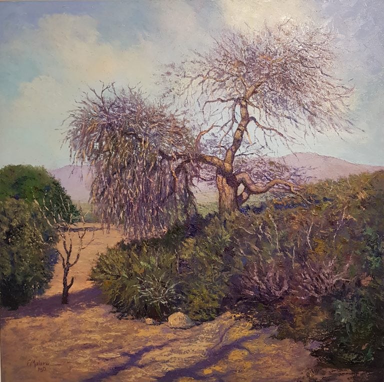 Paisajes salteños del pintor Eduardo Malara. (Gonzalo Juncosa)